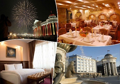  Нова година 2020 в Скопие, Македония! 2 нощувки на човек със закуски в хотел Stone Bridge*****  от ТА Алфа М и Ц 