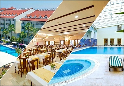  Нова Година в SURAL RESORT HOTEL 5*, Сиде, Турция. Чартърен полет от София + 4 нощувки на човек на база All Inclusive! 