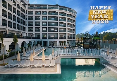 Новогодишна почивка в Сиде, Турция: 4 или 5 нощувки All Inclusive в Side Moon Palace 5*