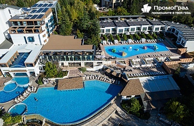 Оферта за Медите Спа Резорт, Сандански - ползване на басейни и изхранване