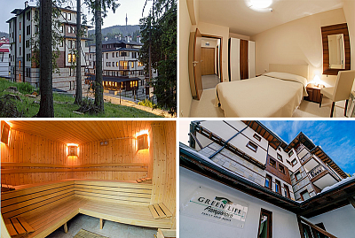 Оферти за закуска и вечеря в Green Life Family Apartments, Пампорово