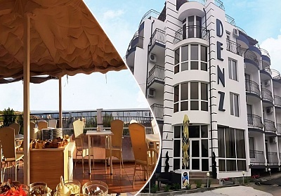 Отдих на 50м от плажа в Черноморец: Семейна почивка в хотел Денз