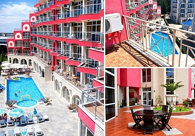 Отдих в Слънчев бряг: Апарт хотел Роуз Гардън с басейн и паркинг