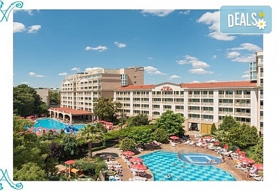 20.05– 30.09.23 г, с 15% отстъпка за Ранни записвания ALL inclusive в Хотел Алба 4*, Слънчев бряг! 2 басейна, детски басейни, детски мини аква парк, фитнес, анимация, вечерни забавления и програми