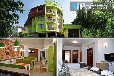 Пакет за Двама със закуска или закуска и вечеря в Семеен хотел Грийн Хисаря