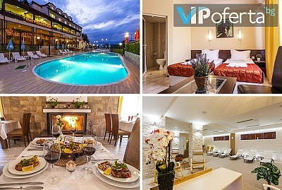 Пакет за двойка: нощувка, закуска и вечеря, SPA и минерален басейн в хотелски комплекс Аспа Вила, Баня