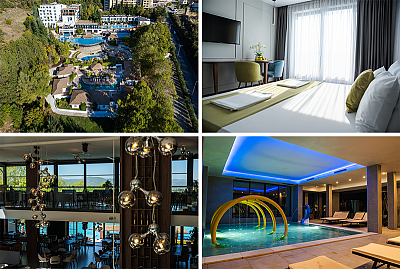 Пакет със закуска и вечеря и СПА в Медите СПА Резорт, Сандански