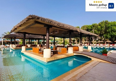 На първа линия в Africa Jade Thalasso 4*, Корба, Тунис