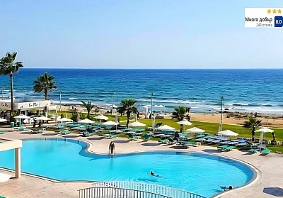 На първа линия в Агия Напа, Кипър: 7 нощувки в Piere Anne Beach Hotel