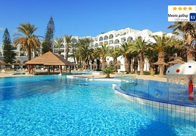 На първа линия в хотел Marhaba Beach, Сус, Тунис - All Inclusive почивка за двама