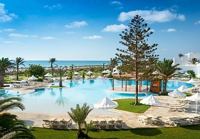 На първа линия в ILIADE DJERBA AQUAPARK 4*, о-в Джерба, Тунис. Чартърен полет от София + 7 нощувки на човек на база All Inclusive!