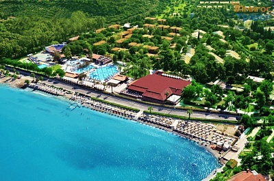 На първа линия в Кушадасъ - Kustur Club Holiday Village, Ол Инклузив с Аквапарк