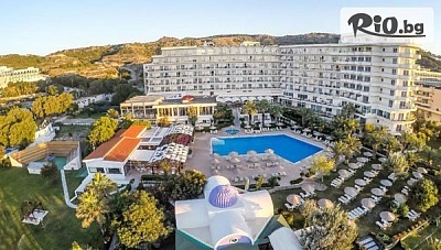 На първа линия на о-в Родос, Гърция! 5 или 7 нощувки на база All Inclusive в Pegasos Deluxe Beach Hotel 4* + Безплатно за дете до 12 г., от Ambotis Holidays