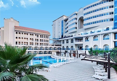 На първа линия в SULTAN OF SIDE HOTEL 5*, Сиде, Турция. Чартърен полет от София + 7 нощувки на човек на база All Inclusive!