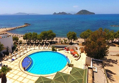 На първа линия в Yelken Mandalinci SPA and WELNESS HOTEL 4*, Бодрум, Турция! Самолетен билет от София + 7 нощувки на човек на база All Inclusive