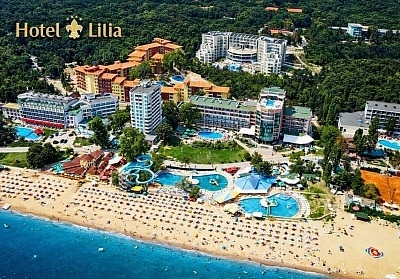 Хотел Лилия**** в първа линия на Златни пясъци: Нощувка и all inclusive изживяване