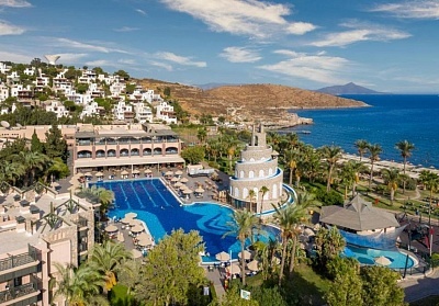 Петзвездна Last Minute почивка в KAIRABA BODRUM IMPERIAL, Бодрум, Турция! Чартърен полет от София + 7 нощувки на човек на база Ultra All Inclusive