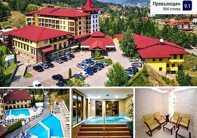 Петзвездна почивка в Гранд хотел Велинград с мин. басейни и СПА пакет