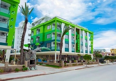 На 150 м от плажа в Алания - Полет от София с 7 нощувки в Green Life Hotel 4*