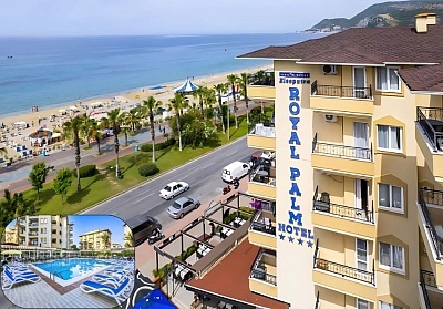 На 50м от плажа в Алания, Турция: чартърен полет от София и 7 нощувки All Inclusive за двама
