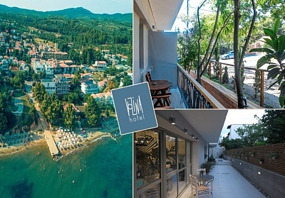 На 250м. от плажа в Hotel Vozina, Метаморфоси, Гърция! 2+ нощувки на човек