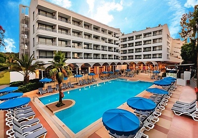 На 30м. от плажа в KAYA MARIS HOTEL 4*, Мармарис, Турция. Чартърен полет от София + 7 нощувки за ДВАМА на база All Inclusive