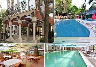 На 250м. от плажа в Св. Св. Константин и Елена! Нощувка на човек на база All Inclusive + басейни от хотели Естрея****
