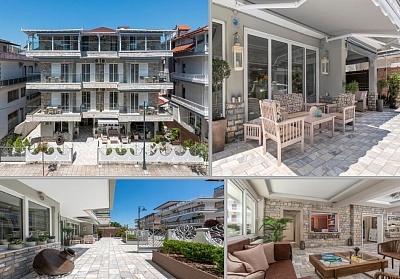 На 130м. от плажа в Паралия Катерини, Гърция! 3+ нощувки на човек в Ouzas luxury Hotel