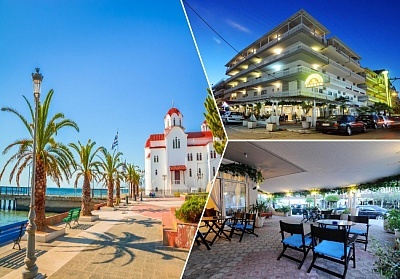 На 80м. от плажа в Паралия Катерини! 3+ нощувки на човек със закуски в Hotel G.L.***, Гърция