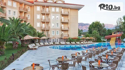 Почивка в Akka Hotels Claros 4*, Кемер: All Inclusive с басейн и бар на плажа