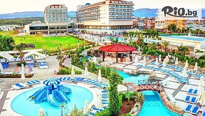 Почивка в Алания! 7 нощувки на база All Inclusive в Kahya Resort Aqua and SPA 5* + двупосочен самолетен билет, багаж, застраховка и трансфери, от Онекс Тур