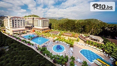 Почивка в Алания! 7 Ultra All Inclusive нощувки в Dizalya Palm Garden 5* + басейни, пързалки и собствен плаж + самолетен билет, от Онекс Тур