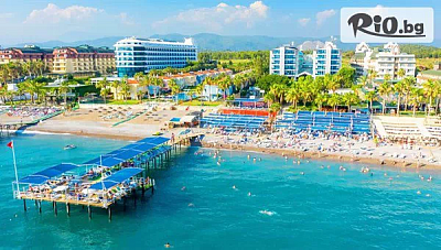 Почивка All Inclusive в хотел Concordia Celes 5*, Алания, Турция, със самолет и първа линия на плажа