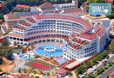 Почивка в Анталия през април или май! 7 нощувки на база All Incl в Side Prenses Resort Hotel & Spa 5*, билет, летищни такси и трансфери!