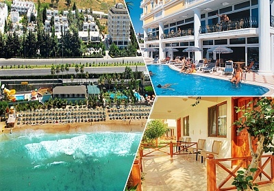  Почивка в ANTIK HOTEL ALANYA 4*, Алания, Турция. Чартърен полет от София + 7 нощувки на човек на база All Inclusive 