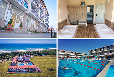 Почивка на българското Черноморие в комплекс Морски Дюни, Шкорпиловци