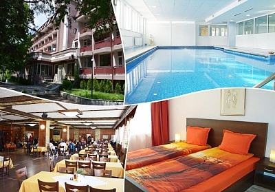 Почивка в Балнеохотел Констанция, Костенец с минерален басейн и пълен пансион