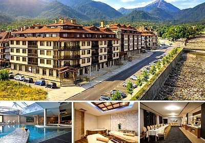 Почивка в Банско: All Inclusive в Вихрен Роял Палас с басейн и термална зона