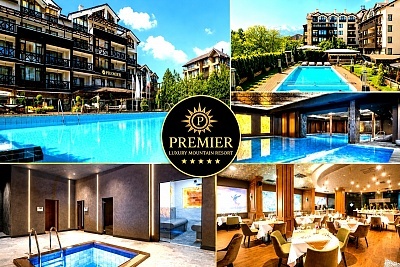 Луксозна почивка в Банско в Premier Luxury Mountain Resort с включена закуска и разнообразие от СПА удобства