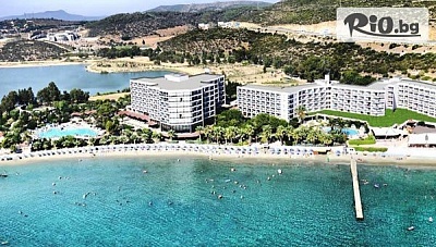Почивка на брега на морето в Кушадасъ! 7 All Inclusive нощувки в Tusan Beach Resort 5* + басейни и собствен пясъчен плаж със Син флаг + Безплатно за дете до 12.99 г. , от Онекс Тур