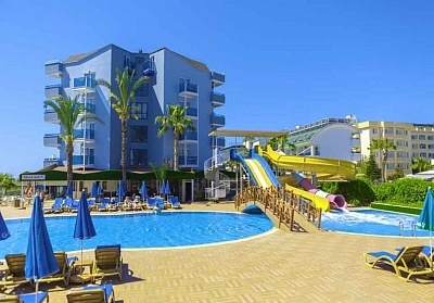 Почивка в CARETTA RELAX HOTEL 4*, Сиде, Турция. Чартърен полет от София + 7 нощувки на човек на база All Inclusive