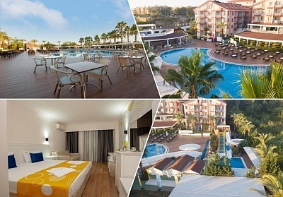 Почивка в FUN&SUN SMART HANE SUN 5*, Сиде, Турция. Чартърен полет от София + 7 нощувки на човек на база All Inclusive + басейни и водни пързалки!