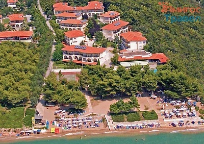 Почивка на Халкидики в хотел Portes Beach - закуска, вечеря и външен басейн