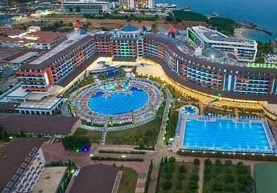  Почивка в хотел LONICERA WORLD RESORT &amp; SPA 5* Алания, Турция! Автобусен транспорт + 7 нощувки на човек на база Ultra All Inclusive. Дете до 13.99 г. БЕЗПЛАТНО! 