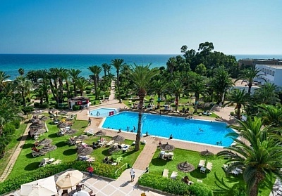  Почивка в хотел MAGIC PALM BEACH 4*, Хамамет, Тунис. Чартърен полет от София + 7 нощувки на човек на база All Inclusive ! 