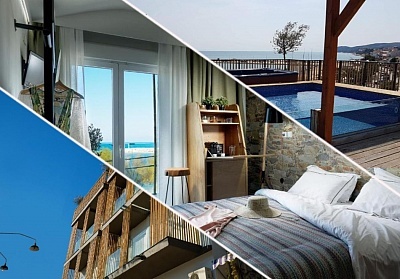 Почивка в Hotel Menel The Tree House, Лименария, о. Тасос! 2+ нощувки на човек със закуски в Гърция