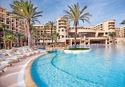 Почивка в хотел MOVENPICK RESORT & MARINE SPA SOUSSE 5*, Сус, Тунис. Чартърен полет от София + 7 нощувки на човек на база All Inclusive!