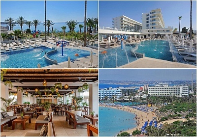 Почивка в хотел NELIA BEACH 4*, Кипър! Чартърен полет от София + 7 нощувки на човек на база All Inclusive