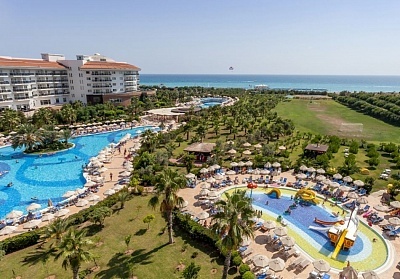 21.04 Почивка в хотел SEADEN SEA WORLD RESORT & SPA 5*, Сиде, Турция! Автобусен транспорт + 7 нощувки на човек на база All Inclusive. Дете до 12.99 г. БЕЗПЛАТНО!