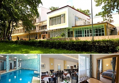 Почивка в хотел Загоре, Старинни минерални бани: закуска, обяд, вечеря и минерален басейн